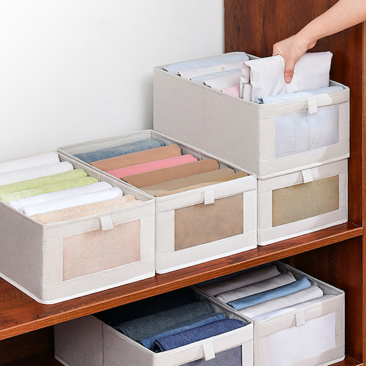 Storage drawer store boxes